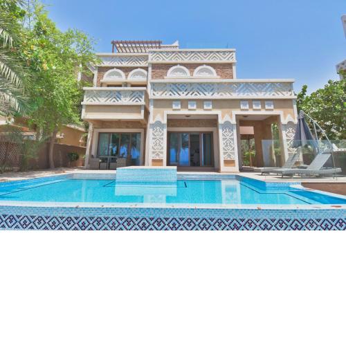 Amazing Villa palm jumeirah See View 5 Room Private pool