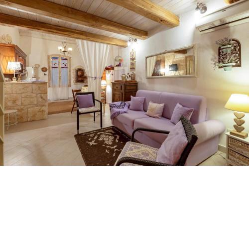 Amethyst attic in Old Town by sea