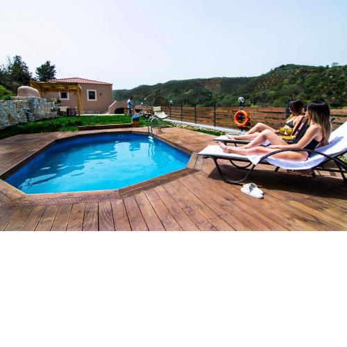 Ampelos Cretan Villa - Private Pool & Outdoor Jacuzzi