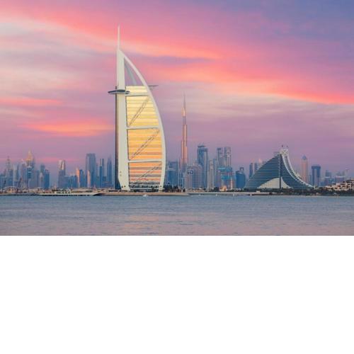 Anantara 2 bedroom apartment with private beach Burj & sea view