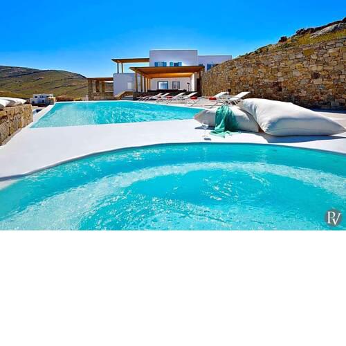 Ano Mera Villa Sleeps 10 with Pool