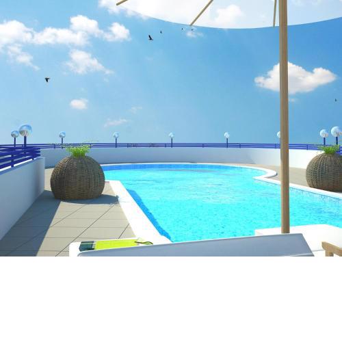 Apartament cu piscina pe acoperiș superb