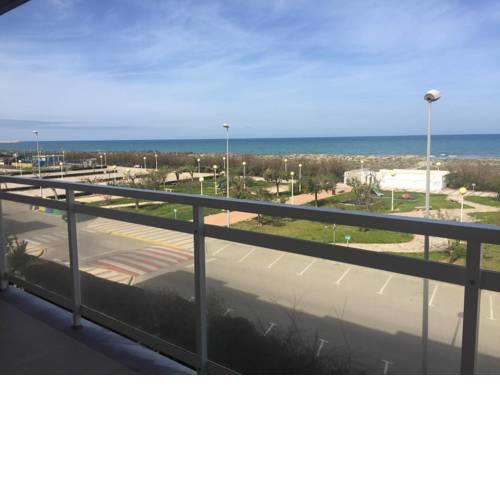 .Apartamento 1a linea de playa + piscina + parking DAIMUS