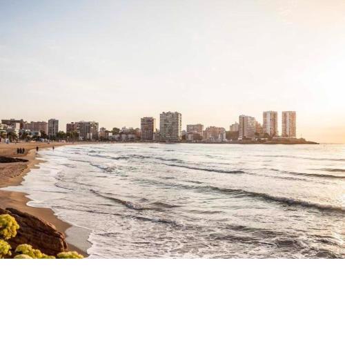 Apartamento a 1a línea de la playa de la concha