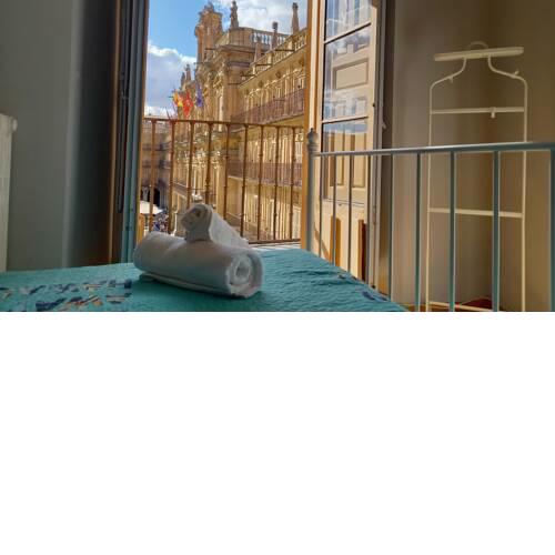 Apartamento con vistas a la Plaza Mayor