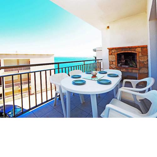 Apartamento de 3 hab cerca de la playa de Canyelles, vista al mar, y parking