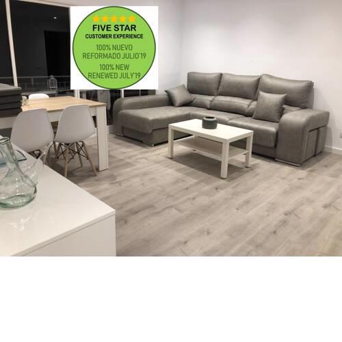 APARTAMENTO EN CENTRO A 300m PLAYA-REFORMADO 6PAX