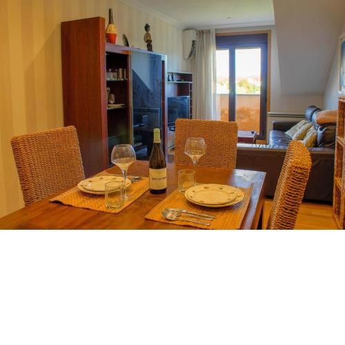 Apartamento luminoso con garaje, en el centro