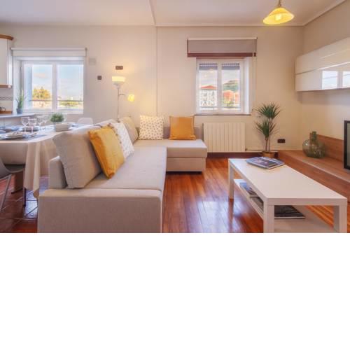 Apartamento Luminoso con vistas a la ría de Bilbao