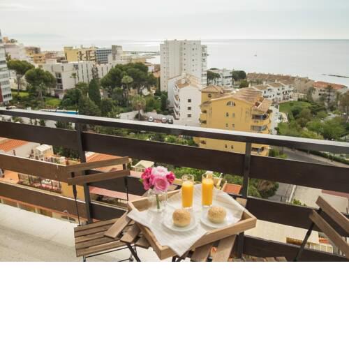 Apartamento luminoso con vistas increíbles al mar