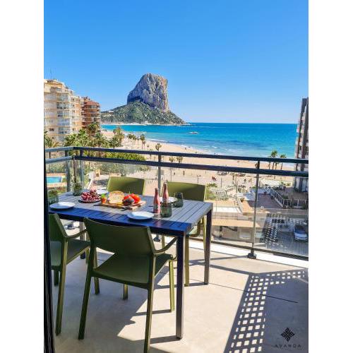 Apartamento moderno con espectaculares vistas al mar en la playa del Arenal Bol de Calpe