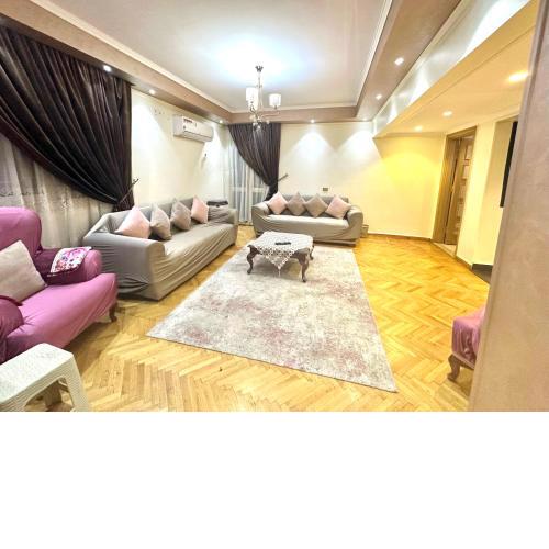 apartment 3BR 3BD Al-Mohandeseen District شارع محي الدين أبو العز الرئيسي