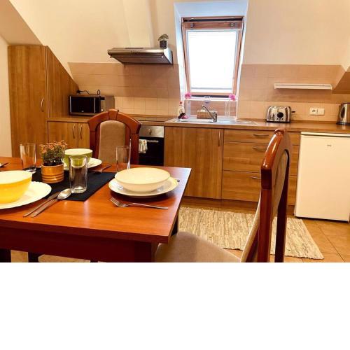 Apartment #9 with self-service check-in process
