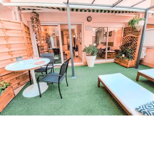 APARTMENT BIG PRIVAT TERRACE CALAFELL BEACH FREE Parking