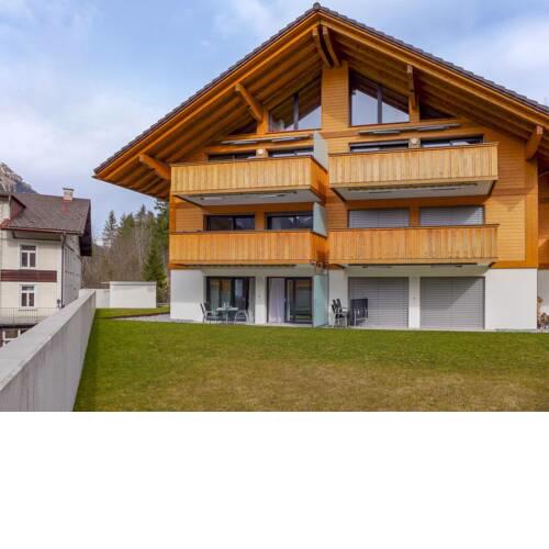 Apartment Büelbad Terrasse