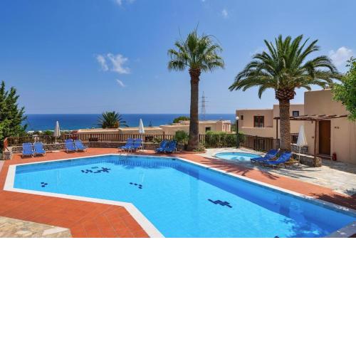 Apartment in a resort in Koutoloufari with parking space