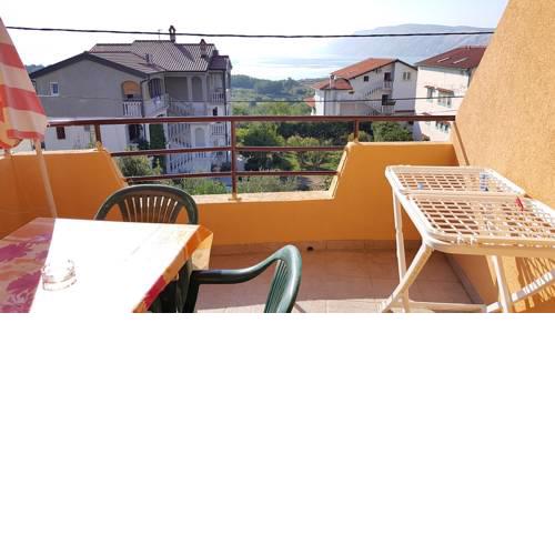 Apartment in Lopar with sea view, balcony, air conditioning, Wi-Fi (4842-3)