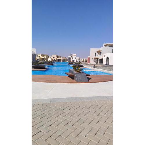 Apartment in Makadi Heights Resort, 2 rooms, overlooking the swimming pools and sea view