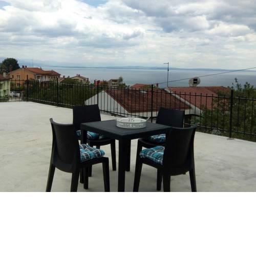 Apartment in Opatija with sea view, terrace, air conditioning, Wi-Fi (4823-2)