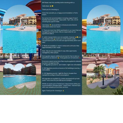 Apartment in Sharm Resort & Aqua Park Porto Nabq Bay - بورتو شرم