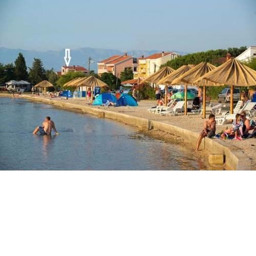 Apartment in Zaton (Zadar) with sea view, loggia, air conditioning, Wi-Fi (4810-4)