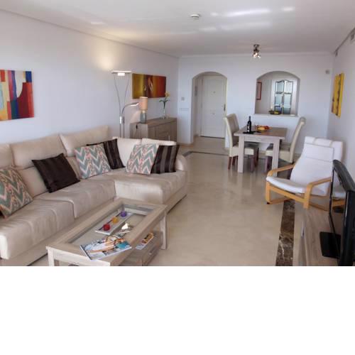 Apartment mit Meerblick im Golfclub Los Arqueros - [#111069]