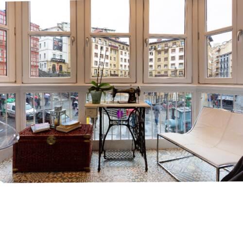Apartment with 2 bedrooms in Bilbao with WiFi