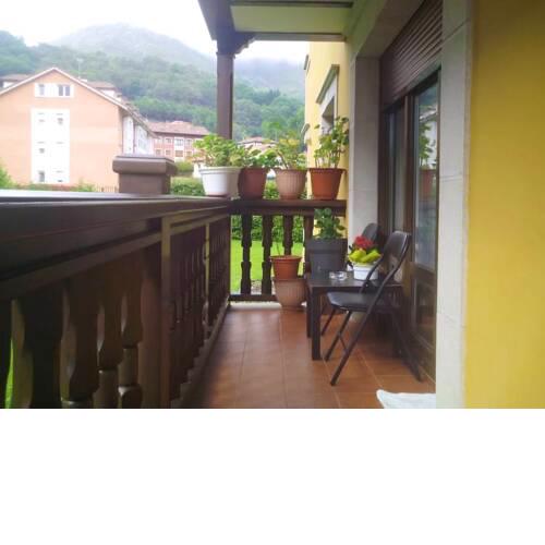 Apartment with 2 bedrooms in Cangas de Onis with wonderful mountain view furnished terrace and WiFi 24 km from the beach