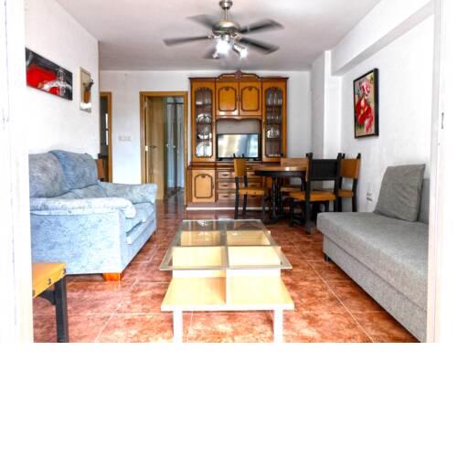 Apartment with 2 bedrooms in Cullera with wonderful city view and furnished terrace