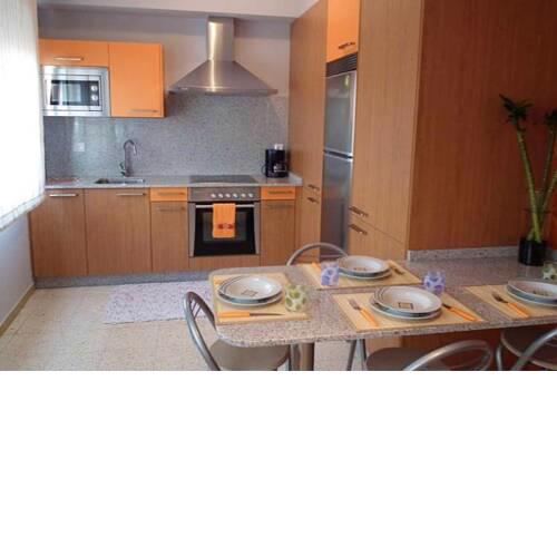 Apartment with 2 bedrooms in El Grove with WiFi 500 m from the beach