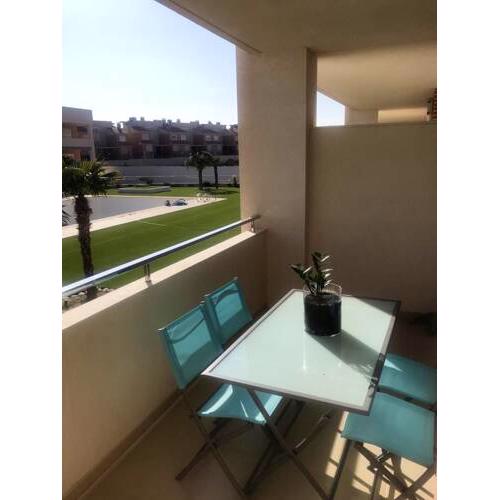 Apartment with 2 bedrooms in Gran Alicante with wonderful mountain view shared pool enclosed garden 3 km from the beach