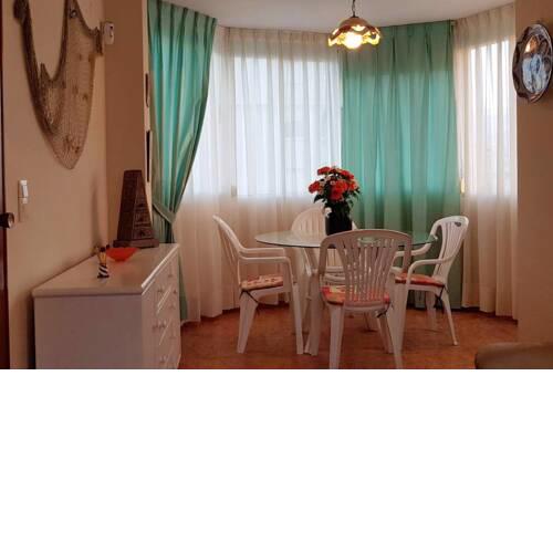 Apartment with 2 bedrooms in Grau i Platja with wonderful sea view balcony and WiFi 200 m from the beach