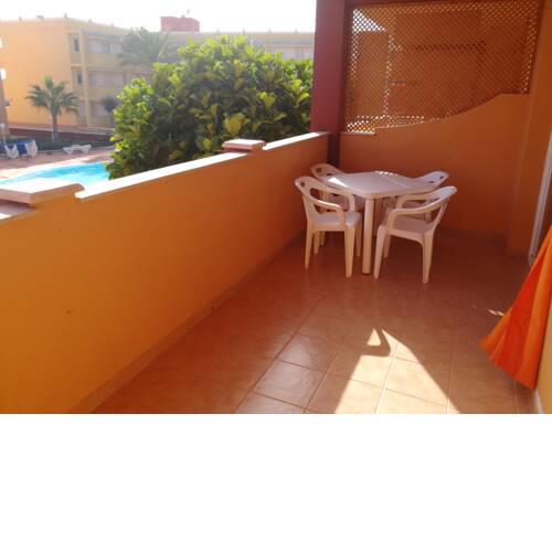 Apartment with 2 bedrooms in La Oliva with shared pool and WiFi