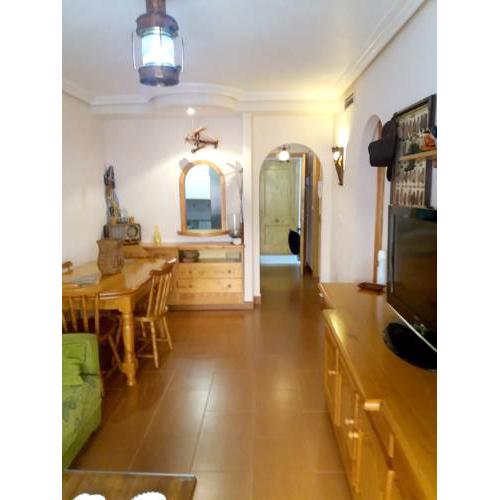 Apartment with 2 bedrooms in Los Alcazares with wonderful city view shared pool terrace 300 m from the beach
