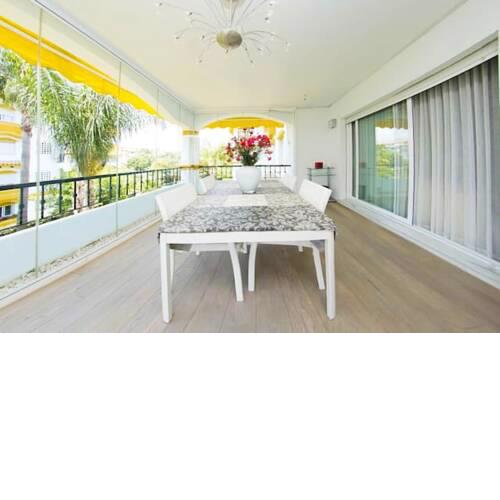 Apartment with 2 bedrooms in Marbella with shared pool enclosed garden and WiFi