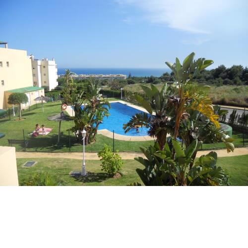 Apartment with 2 bedrooms in Marbella with wonderful mountain view shared pool furnished terrace 600 m from the beach
