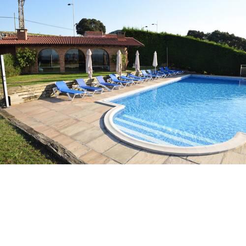 Apartment with 2 bedrooms in Mogro with wonderful sea view private pool enclosed garden