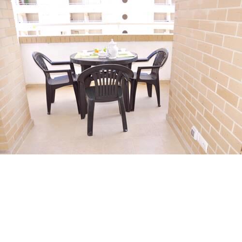 Apartment with 2 bedrooms in Oropesa with shared pool furnished terrace and WiFi 200 m from the beach