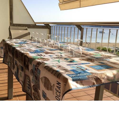Apartment with 2 bedrooms in Palamos with wonderful sea view furnished terrace and WiFi