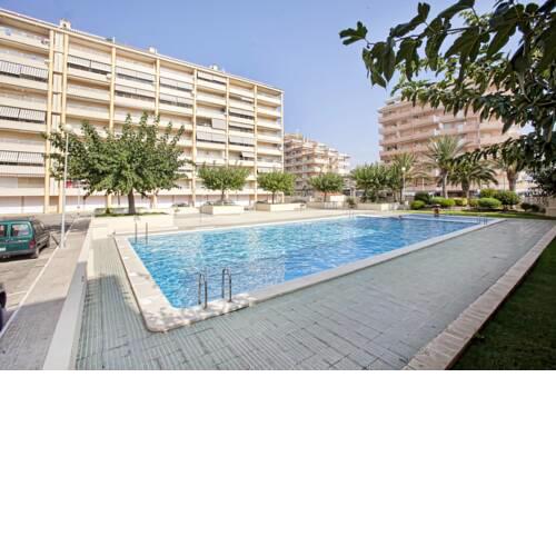 Apartment with 2 bedrooms in Peniscola with shared pool enclosed garden and WiFi 100 m from the beach