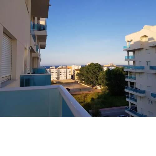 Apartment with 2 bedrooms in Piles with wonderful sea view and shared pool 500 m from the beach