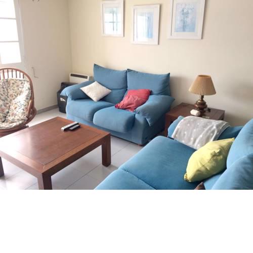 Apartment with 2 bedrooms in Raxo with wonderful sea view furnished balcony and WiFi 10 m from the beach