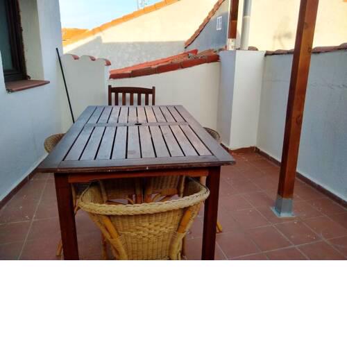 Apartment with 2 bedrooms in San Martin de Valdeiglesias with wonderful mountain view and furnished terrace
