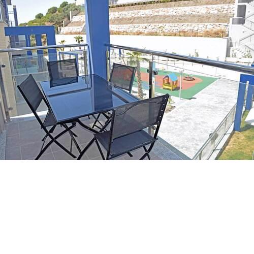 Apartment with 3 bedrooms in Almunecar with wonderful sea view shared pool and enclosed garden 300 m from the beach
