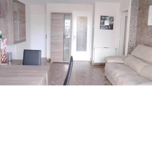 Apartment with 3 bedrooms in Cabrera de Mar with wonderful sea view shared pool furnished terrace 20 m from the beach