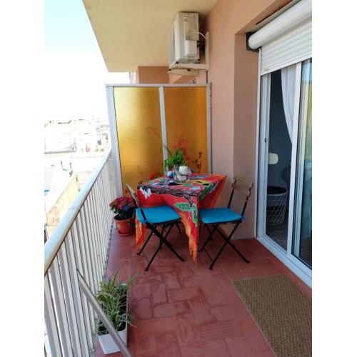 Apartment with 3 bedrooms in Calafell with wonderful city view furnished garden and WiFi 500 m from the beach