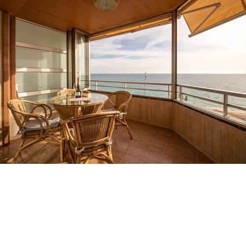 Apartment with 3 bedrooms in Calafell with wonderful sea view terrace and WiFi