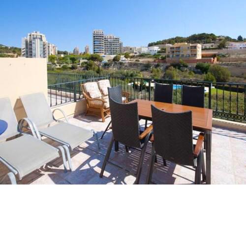 Apartment with 3 bedrooms in Calpe with shared pool furnished terrace and WiFi