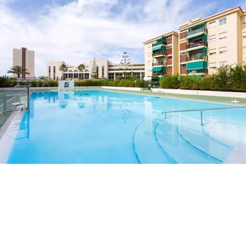 Apartment with 3 bedrooms in Los Cristianos with wonderful sea view shared pool furnished balcony 50 m from the beach