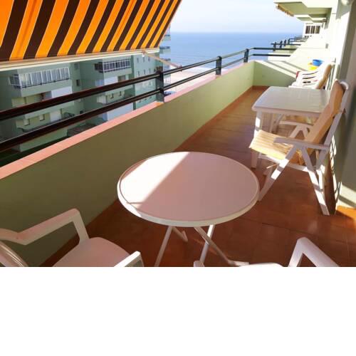 Apartment with 3 bedrooms in Matalascanas Almonte with wonderful sea view shared pool and furnished terrace 200 m from the beach